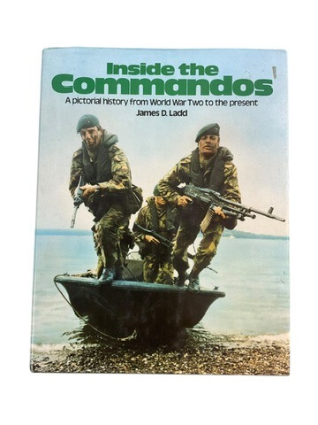 British RM Royal Marine Inside the Commandos Hard Cover Reference Book British RM Royal Marine Inside the Commandos Hard Cover Reference Book