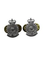 Canadian Forces Sherbrooke Hussars Collars Insignia Pair