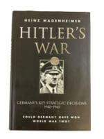 WW2 German Hitler's War Germany's Key Strategic Decisions 1940 to 1945 Used Hardcover Reference Book