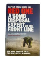 British Afghanistan Red One Bomb Disposal Expert on Front Line Reference Book