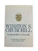 British Boer War Winston S Churchill Vol 1 Part 2 1896 to 1900 Reference Book
