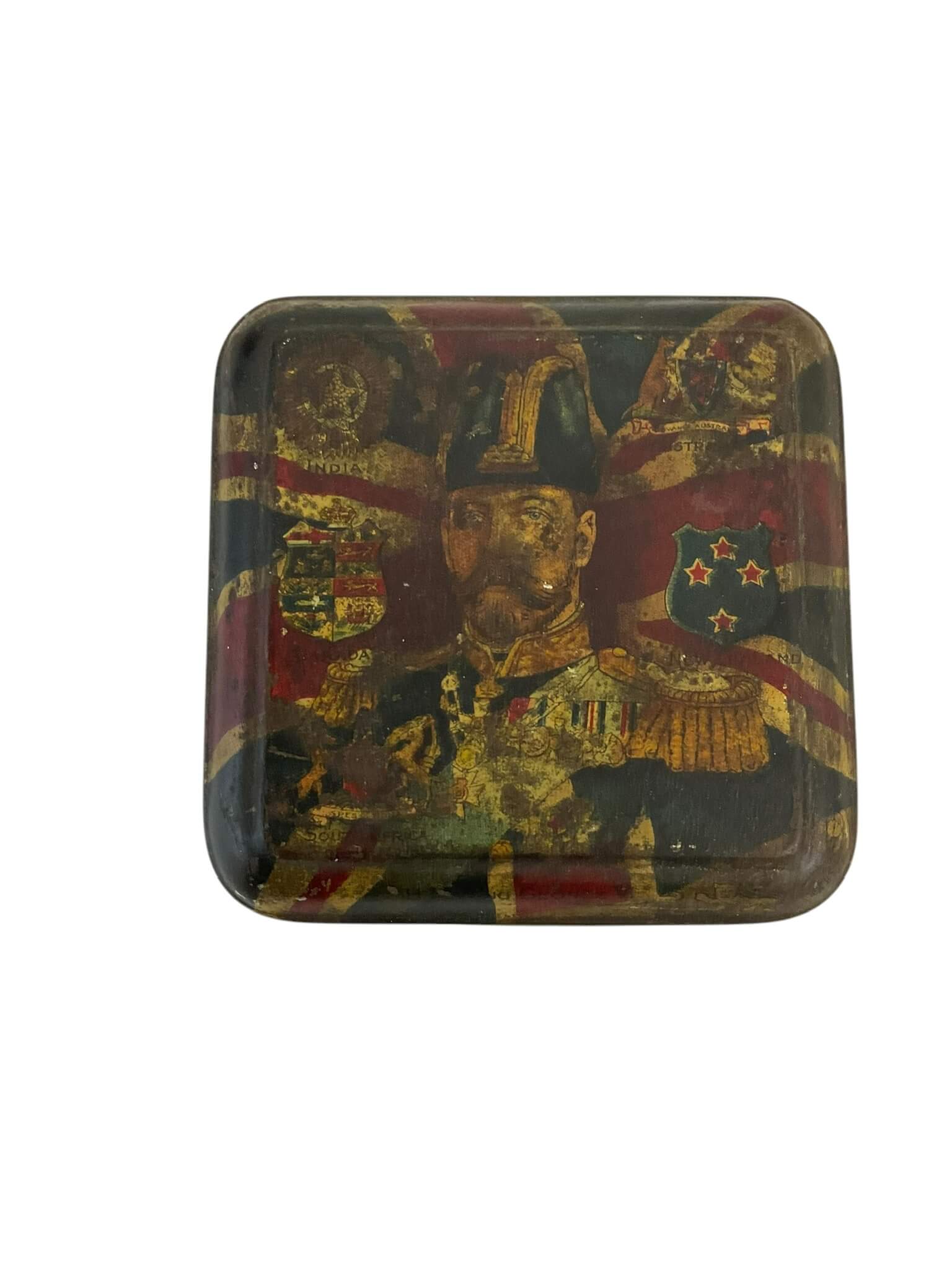 WW1 British Patriotic Tea Tin WW1 British Patriotic Tea Tin