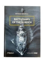 WW2 German Kriegsmarine Battleships of the Third Reich Vol 1 New Hardcover Reference Book
