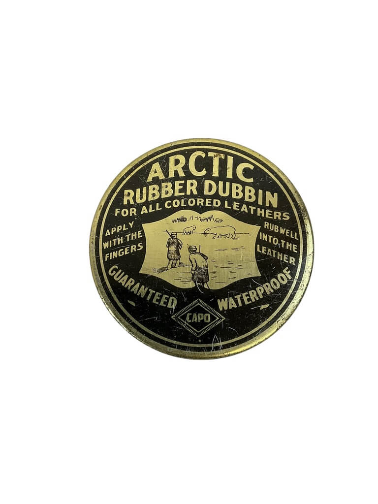 WW2 Canadian Arctic Rubber Dubbin With Contents WW2 Canadian Arctic Rubber Dubbin With Contents