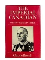 WW2 Imperial Canadian Vincent Massey in Office Hard Cover Reference Book WW2 Imperial Canadian Vincent Massey in Office Hard Cover Reference Book