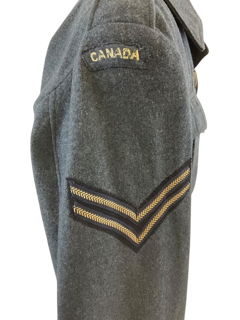 WW2 Canadian RCAF Battle Dress Dated 1944 With Medals WW2 Canadian RCAF Battle Dress Dated 1944 With Medals