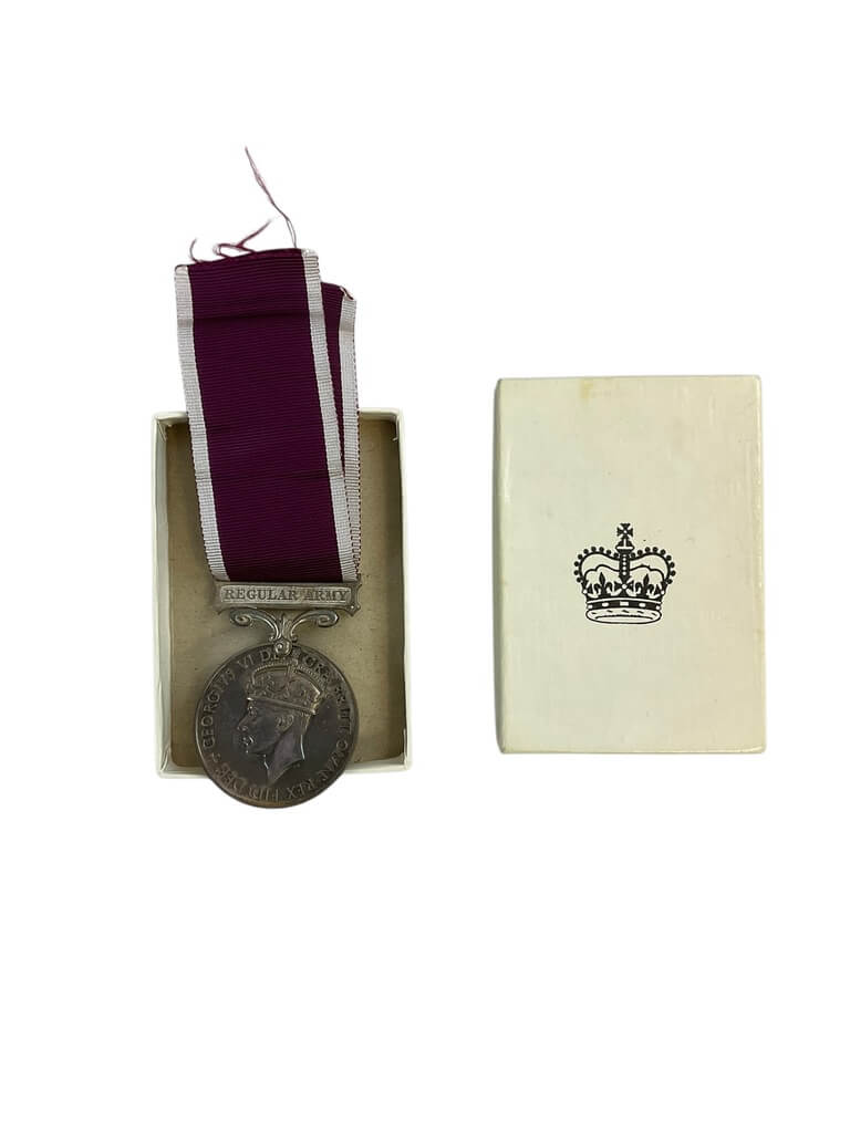 WW2 British Medal Group West Yorkshire Regiment with Regular Army Long Service Medal Lt Holmes RAOC and Paperwork WW2 British Medal Group West Yorkshire Regiment with Regular Army Long Service Medal Lt Holmes RAOC and Paperwork