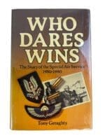 British SAS Who Dares Wins Story of SAS Tony Geraghty Hardcover Reference Book