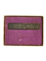 WW2 US OSS Detachment 101 Burma Campaign Bar In Box