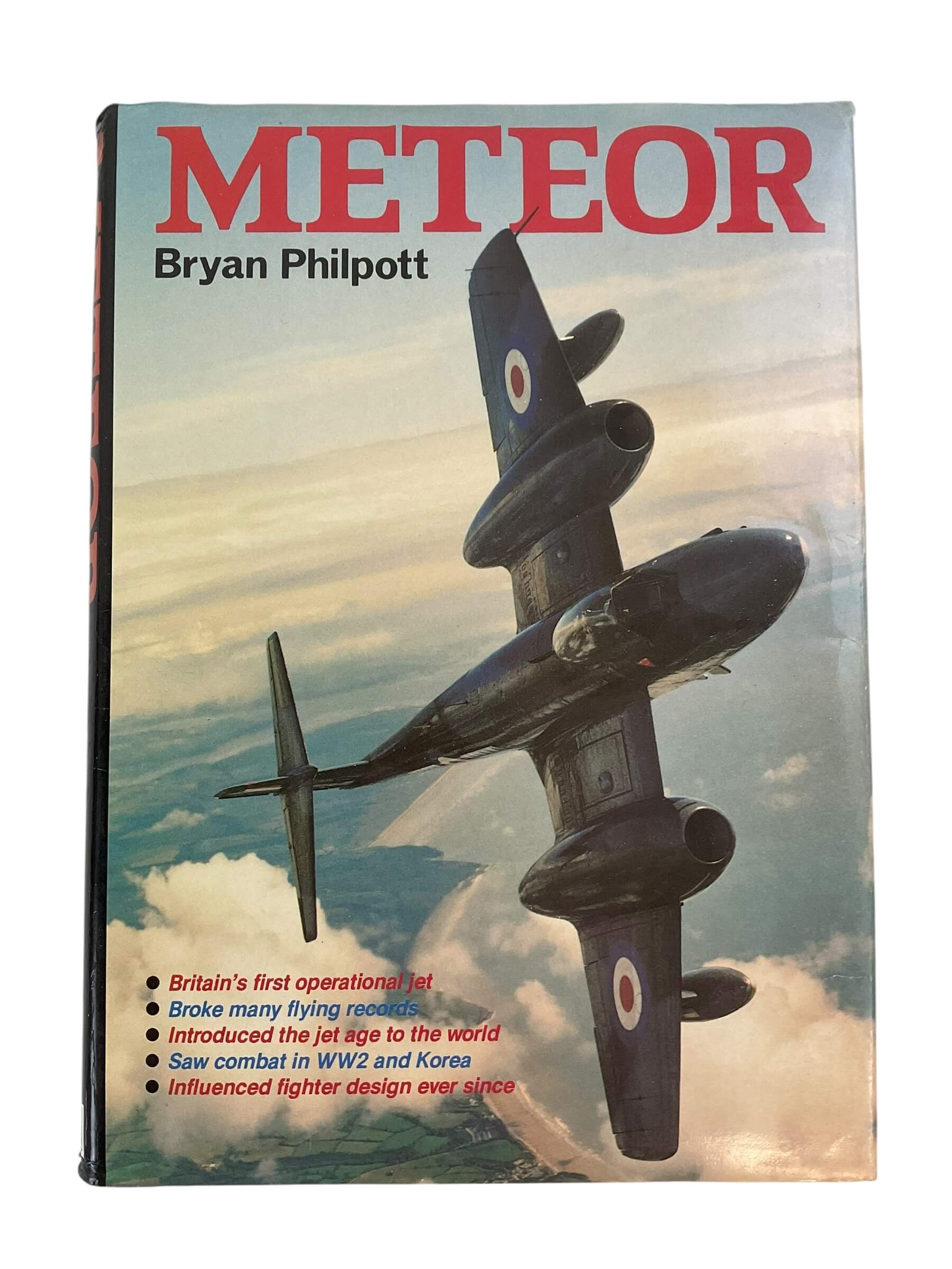 WW2 British Korean Meteor Bryan Philpott Hardcover Reference Book WW2 British Korean Meteor Bryan Philpott Hardcover Reference Book