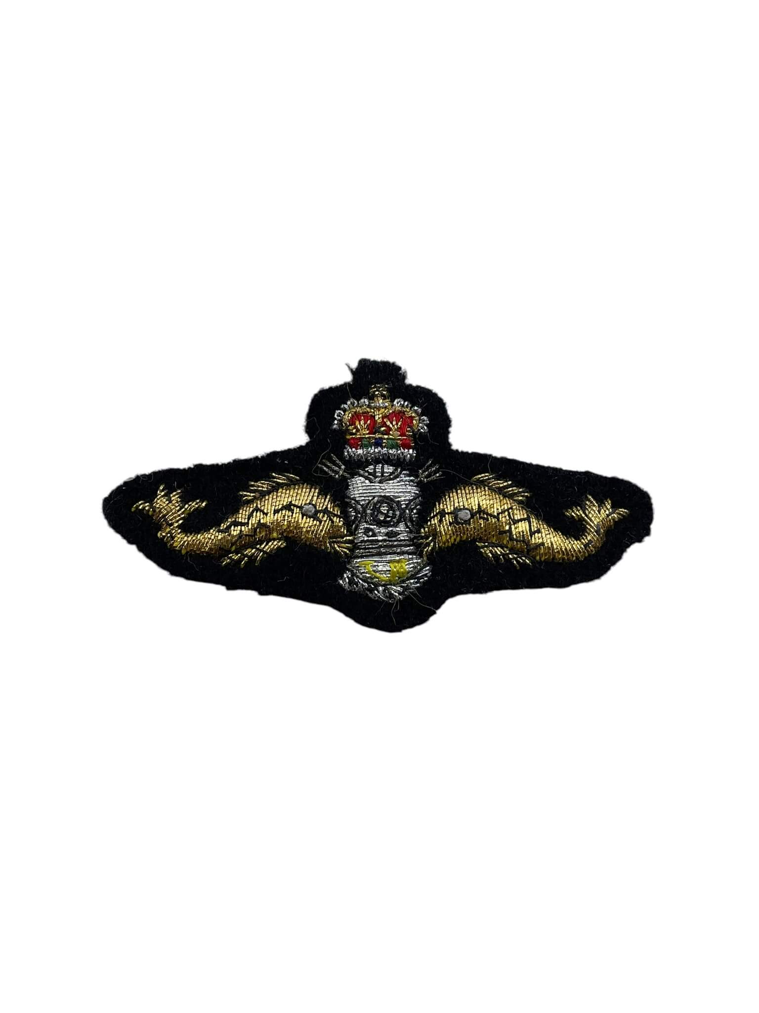 Canadian Forces Mylar Port Inspector Diver Patch Miniature Size Canadian Forces Mylar Port Inspector Diver Patch Miniature Size