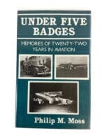 WW2 British RN FAA Under Five Badges 22 Years in Aviation HC Reference Book