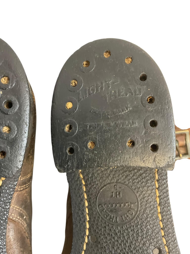 WW2 US Army M43 Double Buckle Combat Boots With Spare Cuffs WW2 US Army M43 Double Buckle Combat Boots With Spare Cuffs