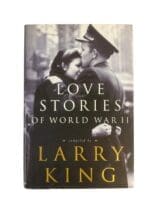 WW2 US Love Stories of WW2 Larry King Hardcover Reference Book