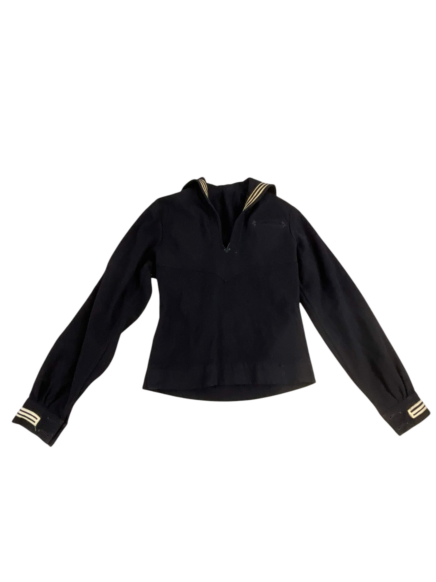 WW2 US Navy USN Wool Jumper With Scarf WW2 US Navy USN Wool Jumper With Scarf