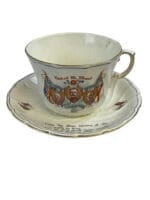 WW1 British BEF Commemorative Tea Cup and Saucer Large