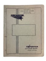 WW2 German US Lockheed Messerschmitt Me 410 Weight and Balance Data