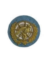 Canadian Forces UN United Nations Officer's Bullion Wire Cap Badge