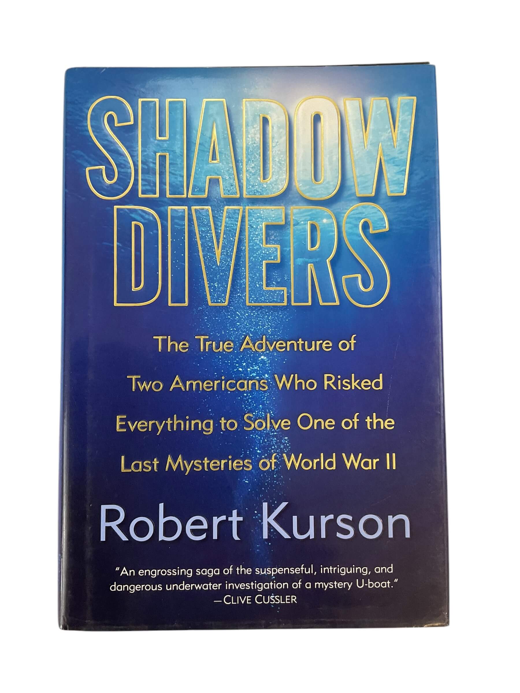 WW2 German Kriegsmarine U-Boat Shadow Divers R Kurson Hardcover Reference Book WW2 German Kriegsmarine U-Boat Shadow Divers R Kurson Hardcover Reference Book