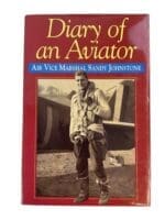 WW2 British RAF Diary Of An Aviator Air Vice Marshal Johnstone HC Reference Book