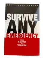 Canadian Survive Any Emergency B.A Lawlor Book