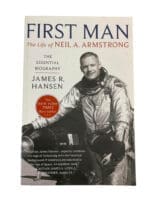 US NASA First Man Life of Neil A Armstrong Biography Softcover Reference Book
