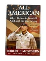 US Army All American Captain Robert P McGovern Hardcover Reference Book