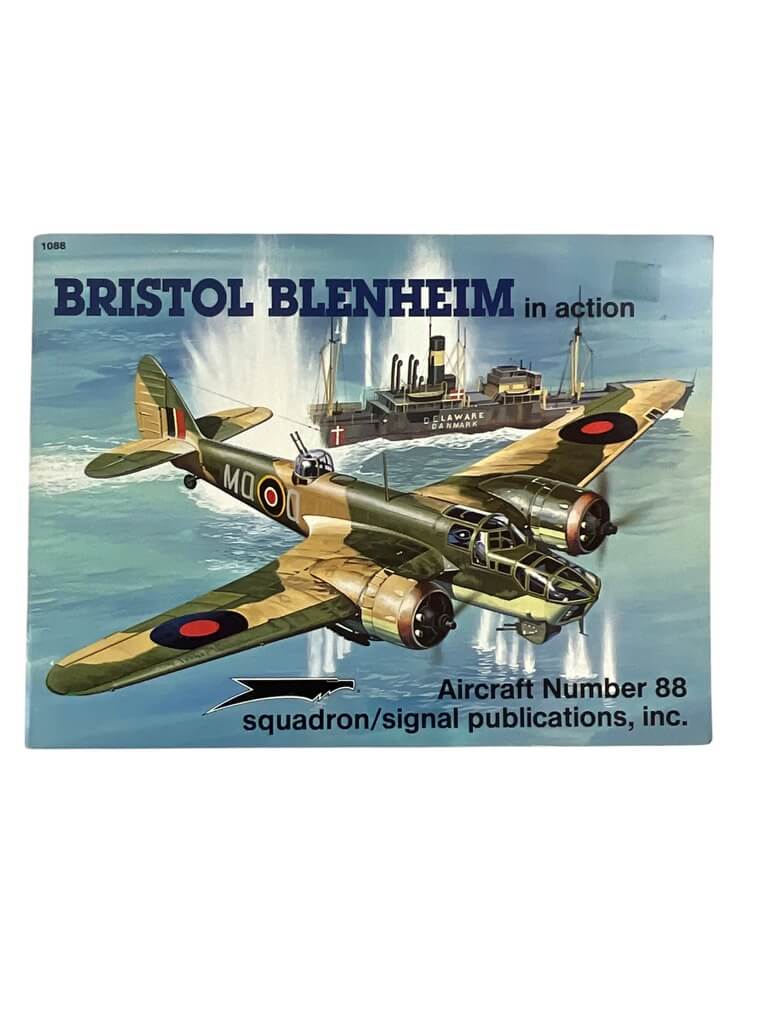 WW2 Britain RAF Bristol Blenheim In Action Reference Book WW2 Britain RAF Bristol Blenheim In Action Reference Book