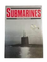 WW1 WW2 US British German Submarines Used Hardcover Reference Book