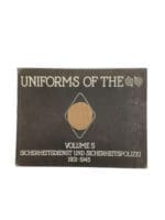 WW2 German Uniforms of the SS Vol 5 Sicherheitsdienst und Sicherheitspolizei 1931 to 1945 Used HC Reference Book