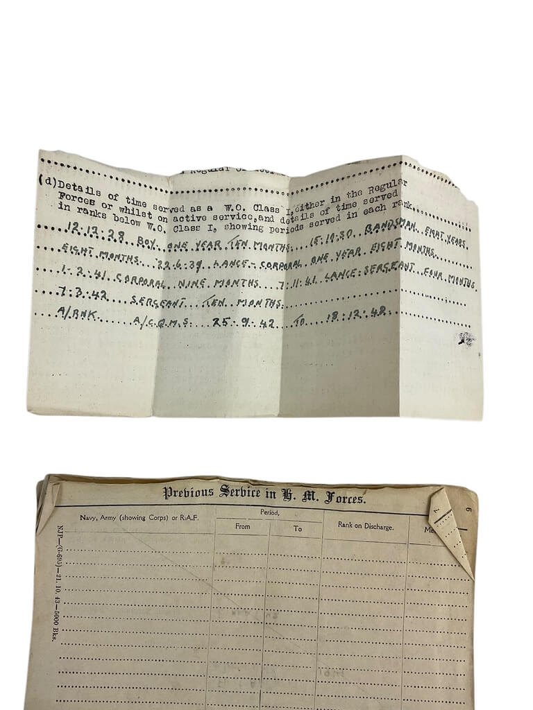 WW2 British Medal Group West Yorkshire Regiment with Regular Army Long Service Medal Lt Holmes RAOC and Paperwork WW2 British Medal Group West Yorkshire Regiment with Regular Army Long Service Medal Lt Holmes RAOC and Paperwork