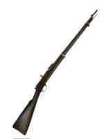 Russian Model 1870 Berdan II Single Shot Bolt Action Rifle Dated 1881 ANTIQUE STATUS