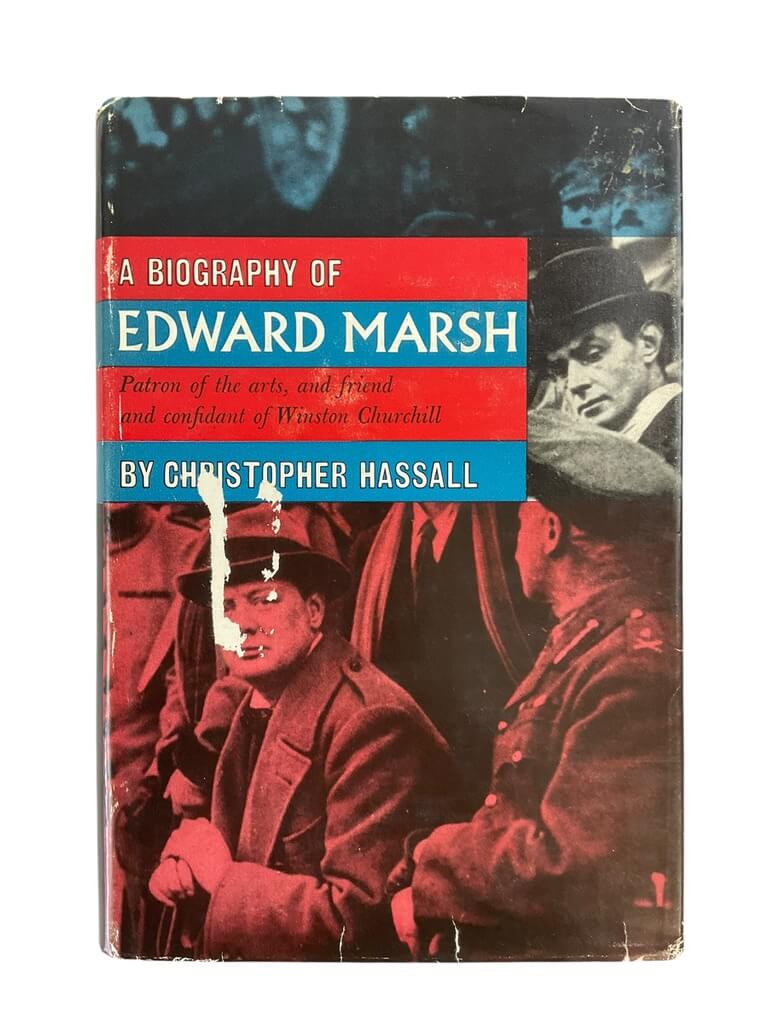 WW2 British A Biography of Edward Marsh Christopher Hassall HC Reference Book WW2 British A Biography of Edward Marsh Christopher Hassall HC Reference Book