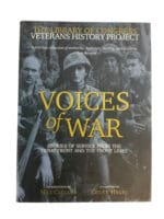 WW2 US Voices of War Library of Congress Hardcover Reference Book WW2 US Voices of War Library of Congress Hardcover Reference Book