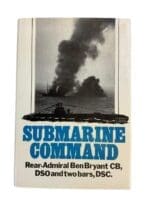 WW2 British RN Navy Submarine Command Hardcover Reference Book