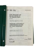 Canadian Forces Staff Procedures and Military Writing Reference Book