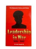 WW2 British Leadership in War 1939-1945 Hard Cover Used Reference Book