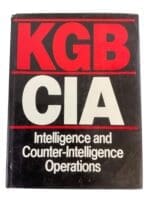 Cold War US Soviet KGB CIA Spies Spy Book