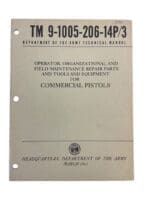 US Vietnam Maintenance Repair Parts Tools Equip Commercial Pistol Reference Book