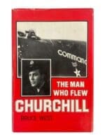 WW2 British The Man Who Flew Churchill Book