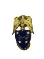 US Army Aide to a General Distinctive Uniform Insignia DUI Collar Single