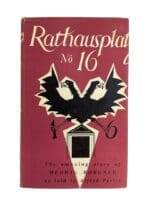 WW2 German Rathausplatz 16 Reference Book WW2 German Rathausplatz 16 Reference Book