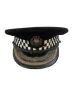 1950s Scottish National Police Senior Officer Cap Size 55-56 1950s Scottish National Police Senior Officer Cap Size 55-56