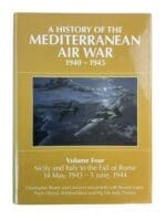 WW2 British German Italian RAF History Of The Mediterranean Air War Book