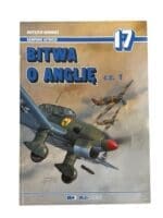 WW2 German Luftwaffe Bitwa O Anglie Kampanie Lotnicze No 17 POLISH TEXT Used Softcover Reference Book