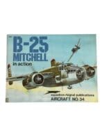 WW2 US USAAF B25 Mitchell Action Squadron Signal Aircraft No 34 Reference Book