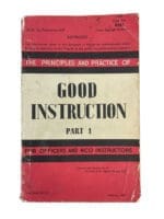 Canada Military  Good Instruction Handbook  1947 Reference Book