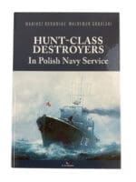 WW2 Polish Poland Hunt Class Destroyers In Polish Naval Service Book