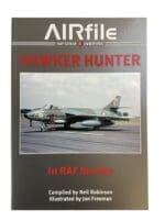 British RAF Hawker Hunter Jet Fighter in RAF Service Reference Book
