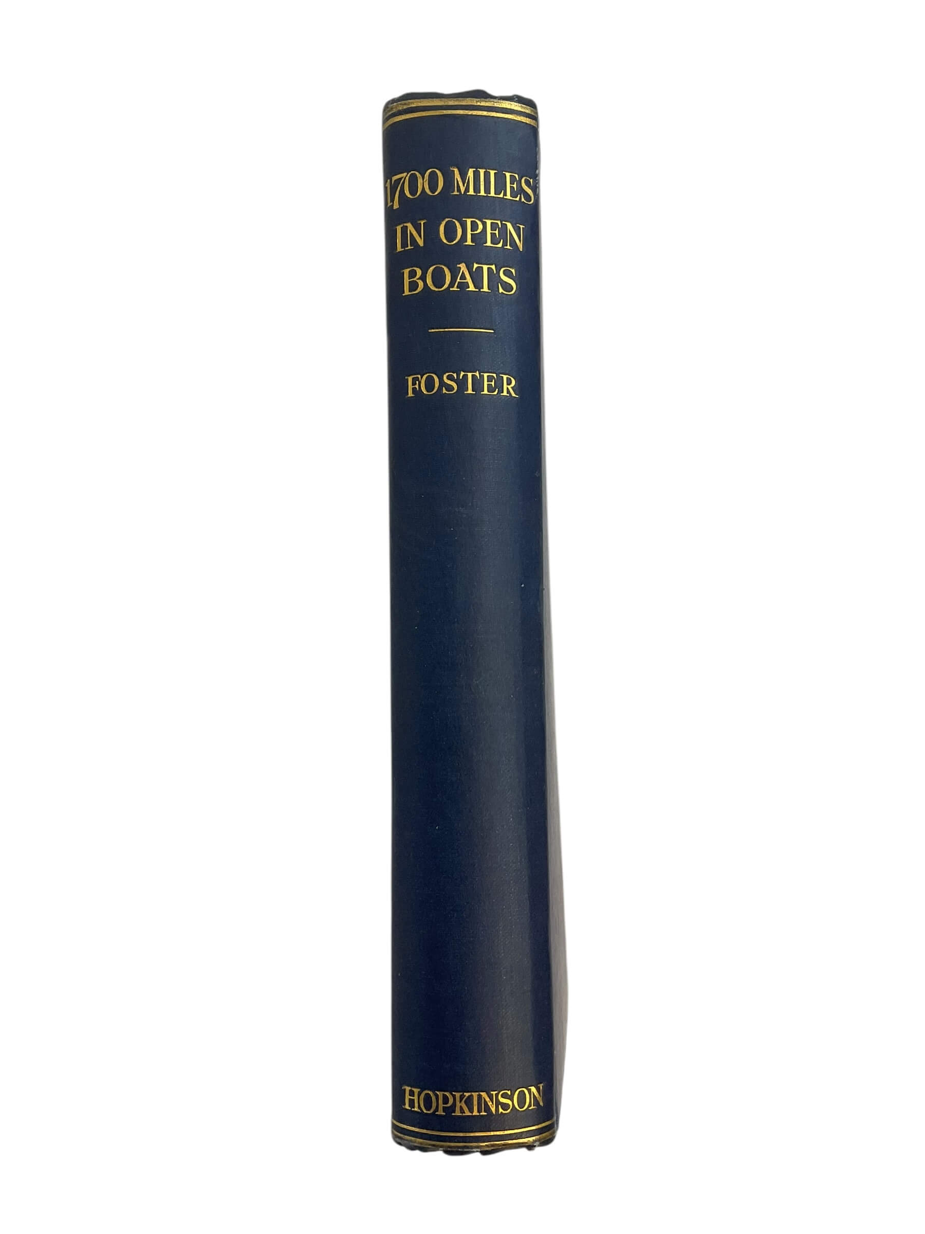 WW1 British 1700 Miles In Open Boats Used Hardcover Reference Book WW1 British 1700 Miles In Open Boats Used Hardcover Reference Book